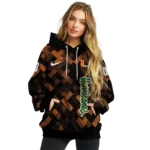 customized-miami-hurricanes-pixel-grid-orange-black-hoodie-best-selling.webp