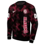 personalized-alabama-crimson-tide-pixel-grid-crimson-black-hoodie-best-selling.webp