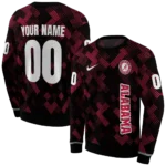 personalized-alabama-crimson-tide-pixel-grid-crimson-black-hoodie-best-selling.webp