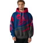 personalized-arizona-wildcats-football-burst-red-gray-hoodie-best-selling.webp