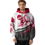 personalized-ball-state-cardinals-football-burst-red-gray-hoodie-best-selling.webp