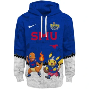 SMU Mustangs Hoodie - Pokemon
