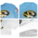 Missouri Tigers Sweater Personalized Winter Football Snoopy Blue White Best Selling