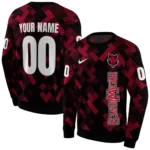 custom-arkansas-state-red-wolves-pixel-grid-scarlet-black-hoodie-best-selling.webp