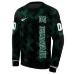 custom-hawaii-rainbow-warriors-pixel-grid-green-black-hoodie-best-selling.webp