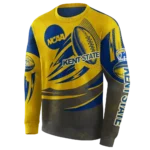 custom-kent-state-golden-flashes-football-burst-navy-blue-gray-hoodie-best-selling.webp