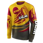 custom-louisiana-monroe-warhawks-football-burst-red-gray-hoodie-best-selling.webp