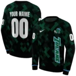 custom-tulane-green-wave-pixel-grid-green-black-hoodie-best-selling.webp