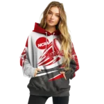 custom-wisconsin-badgers-football-burst-red-gray-hoodie-best-selling.webp