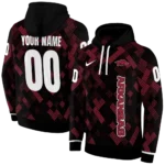 customized-arkansas-razorbacks-pixel-grid-red-black-hoodie-best-selling.webp