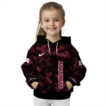 customized-arkansas-razorbacks-pixel-grid-red-black-hoodie-best-selling.webp
