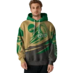 customized-charlotte-49ers-football-burst-green-gray-hoodie-best-selling.webp