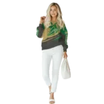 customized-charlotte-49ers-football-burst-green-gray-hoodie-best-selling.webp