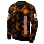 customized-clemson-tigers-pixel-grid-orange-black-hoodie-best-selling.webp