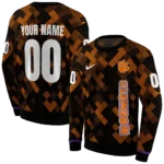 customized-clemson-tigers-pixel-grid-orange-black-hoodie-best-selling.webp