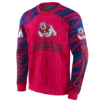 customized-fresno-state-bulldogs-chevron-stripe-red-hoodie-best-selling.webp