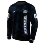 customized-georgia-southern-eagles-pixel-grid-blue-black-hoodie-best-selling.webp