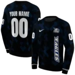 customized-georgia-southern-eagles-pixel-grid-blue-black-hoodie-best-selling.webp