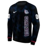 customized-gonzaga-bulldogs-pixel-grid-blue-black-hoodie-best-selling.webp