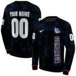 customized-gonzaga-bulldogs-pixel-grid-blue-black-hoodie-best-selling.webp