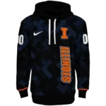 customized-illinois-fighting-illini-pixel-grid-blue-black-hoodie-best-selling.webp