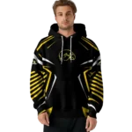 customized-iowa-hawkeyes-spider-armor-black-hoodie-best-selling.webp