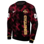 customized-iowa-state-cyclones-pixel-grid-red-black-hoodie-best-selling.webp