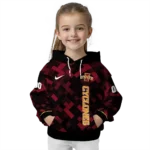 customized-iowa-state-cyclones-pixel-grid-red-black-hoodie-best-selling.webp