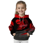 customized-jacksonville-state-gamecocks-football-burst-red-gray-hoodie-best-selling.webp