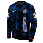 customized-kansas-jayhawks-pixel-grid-blue-black-hoodie-best-selling.webp