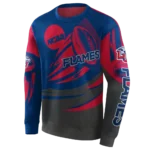 customized-liberty-flames-football-burst-red-gray-hoodie-best-selling.webp