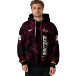 customized-louisiana-monroe-warhawks-pixel-grid-red-black-hoodie-best-selling.webp