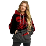 customized-louisville-cardinals-football-burst-red-gray-hoodie-best-selling.webp