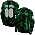 customized-marshall-thundering-herd-pixel-grid-green-black-hoodie-best-selling.webp