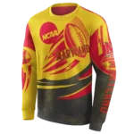 customized-maryland-terrapins-football-burst-red-gray-hoodie-best-selling.webp