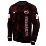 customized-mississippi-state-bulldogs-pixel-grid-maroon-black-hoodie-best-selling.webp