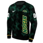 customized-north-dakota-state-bison-pixel-grid-green-black-hoodie-best-selling.webp