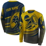 customized-notre-dame-fighting-irish-football-burst-navy-gray-hoodie-best-selling.webp