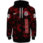 customized-ohio-state-buckeyes-pixel-grid-scarlet-black-hoodie-best-selling.webp