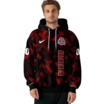 customized-ohio-state-buckeyes-pixel-grid-scarlet-black-hoodie-best-selling.webp