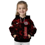 customized-ohio-state-buckeyes-pixel-grid-scarlet-black-hoodie-best-selling.webp