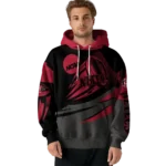 customized-san-diego-state-aztecs-football-burst-red-gray-hoodie-best-selling.webp