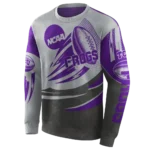 customized-tcu-horned-frogs-football-burst-purple-gray-hoodie-best-selling.webp