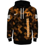 customized-tennessee-volunteers-pixel-grid-orange-black-hoodie-best-selling.webp