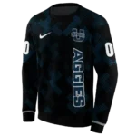 customized-utah-state-aggies-pixel-grid-navy-black-hoodie-best-selling.webp