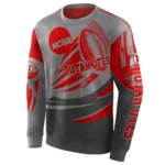 customized-utah-utes-football-burst-red-gray-hoodie-best-selling.webp