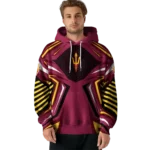 personalized-arizona-state-sun-devils-spider-armor-maroon-black-hoodie-best-selling.webp