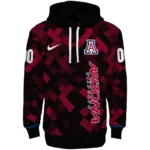 personalized-arizona-wildcats-pixel-grid-red-black-hoodie-best-selling.webp