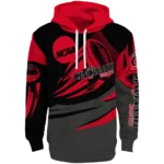 personalized-cincinnati-bearcats-football-burst-red-gray-hoodie-best-selling.webp
