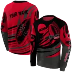 personalized-cincinnati-bearcats-football-burst-red-gray-hoodie-best-selling.webp